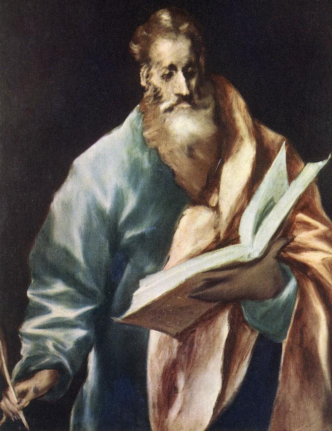 Beitragsbild: Apostel Matthäus El Greco, 1610-14 Museo de El Greco,Toledo