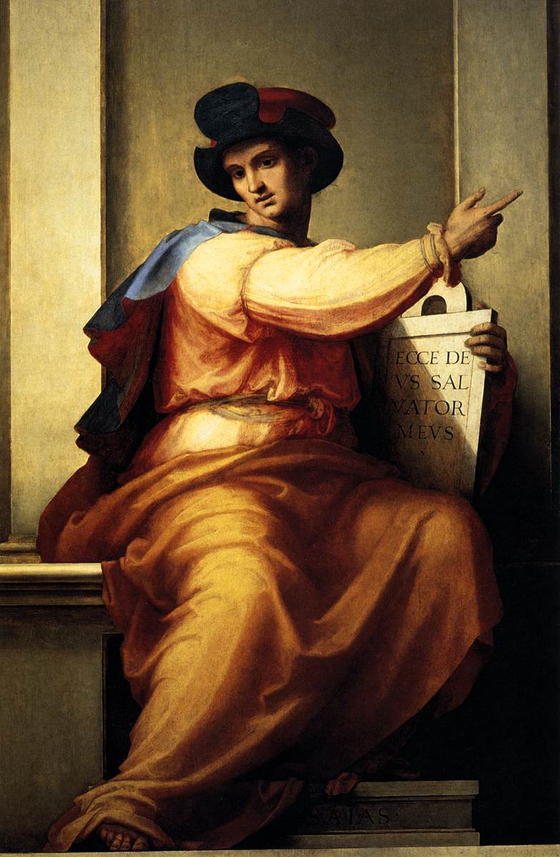 Fra Bartolomeo Prophet Jesaja um 1516 Galleria dell'Accademia, Florenz